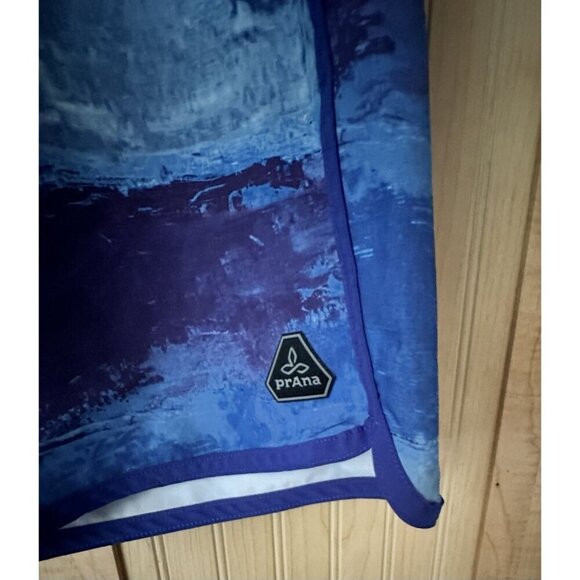 Prana Mens High Seash Shorts Swimming Board Shorts Dusky Skies Elliot Sz 32 - Picture 2 of 6